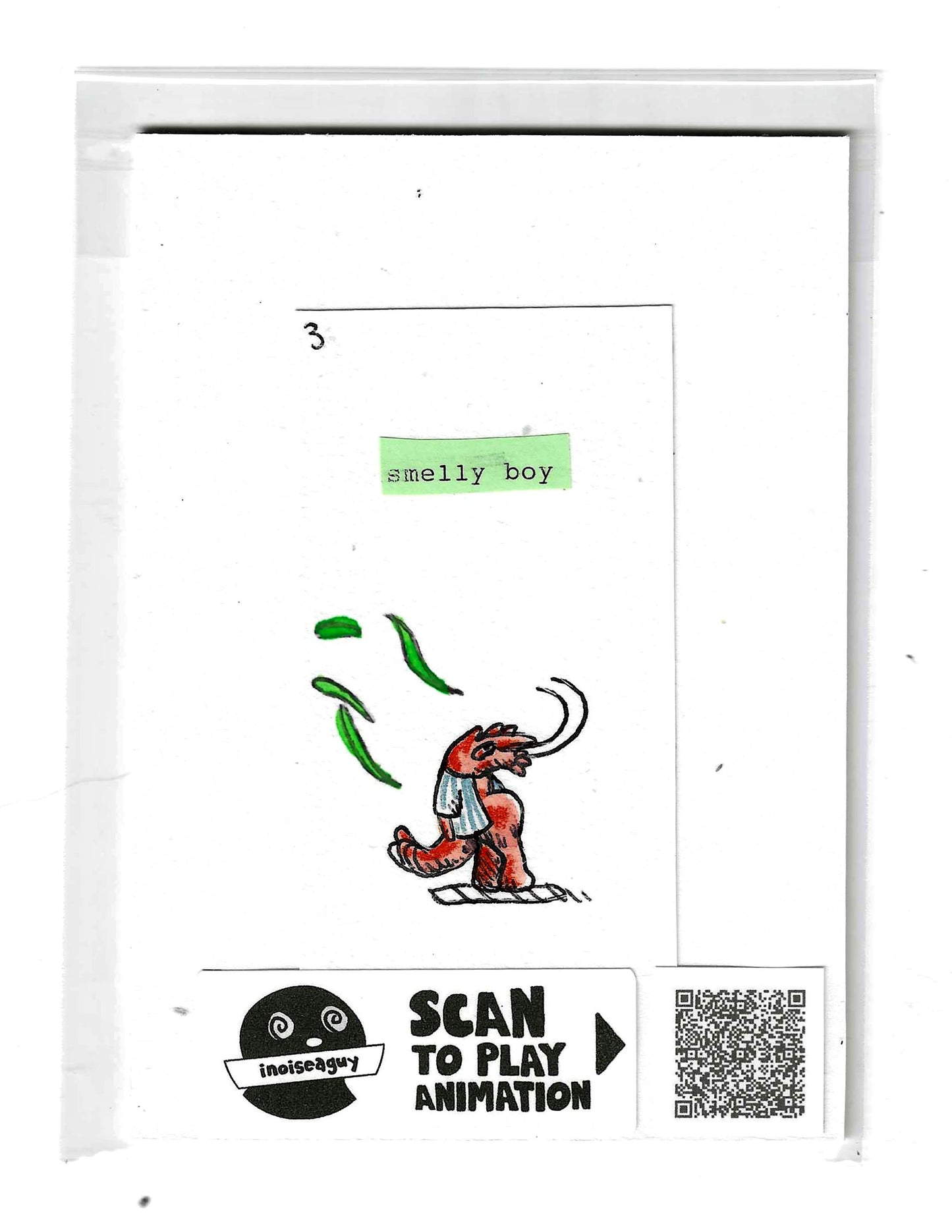 Smelly Boy Animation Cel (#3)