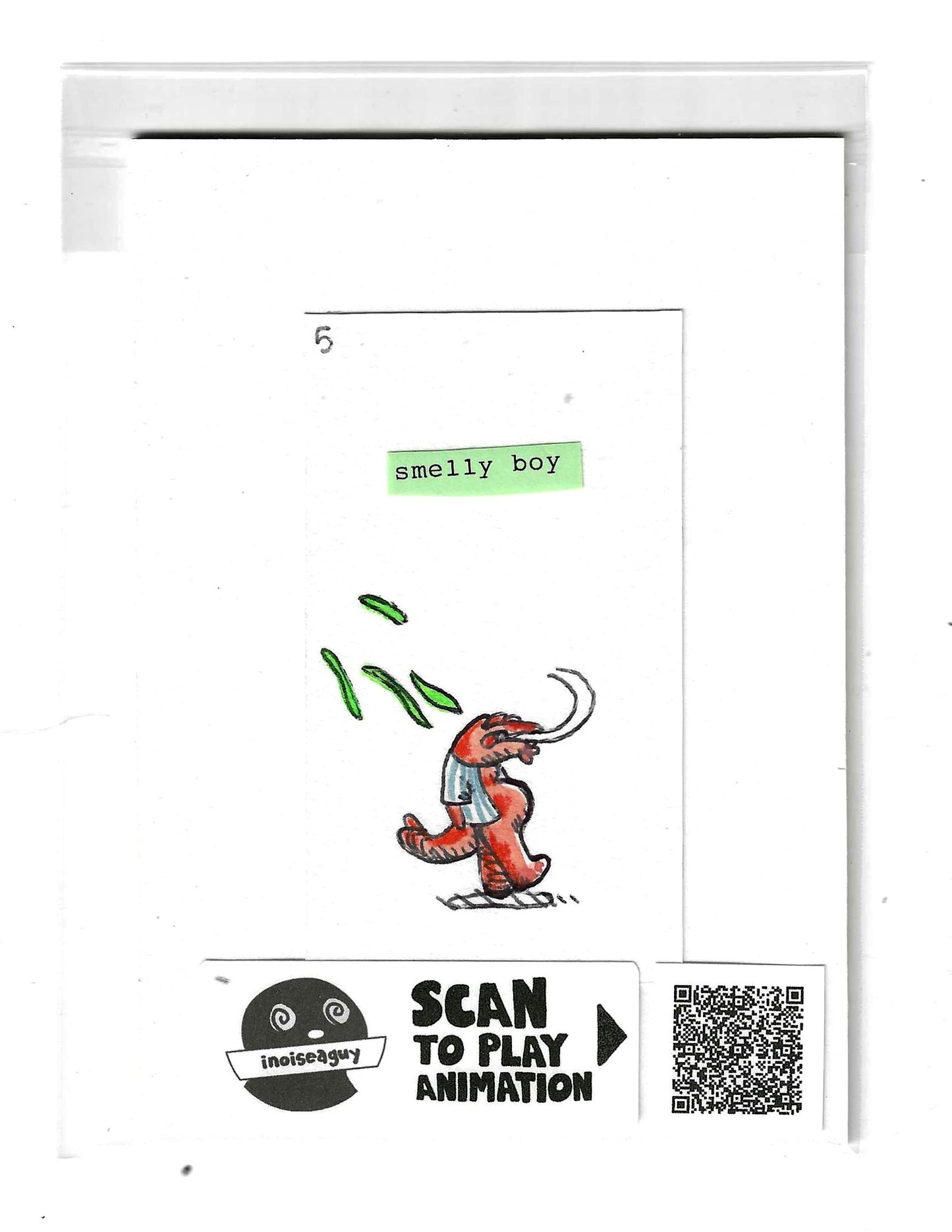 Smelly Boy Animation Cel (#5)