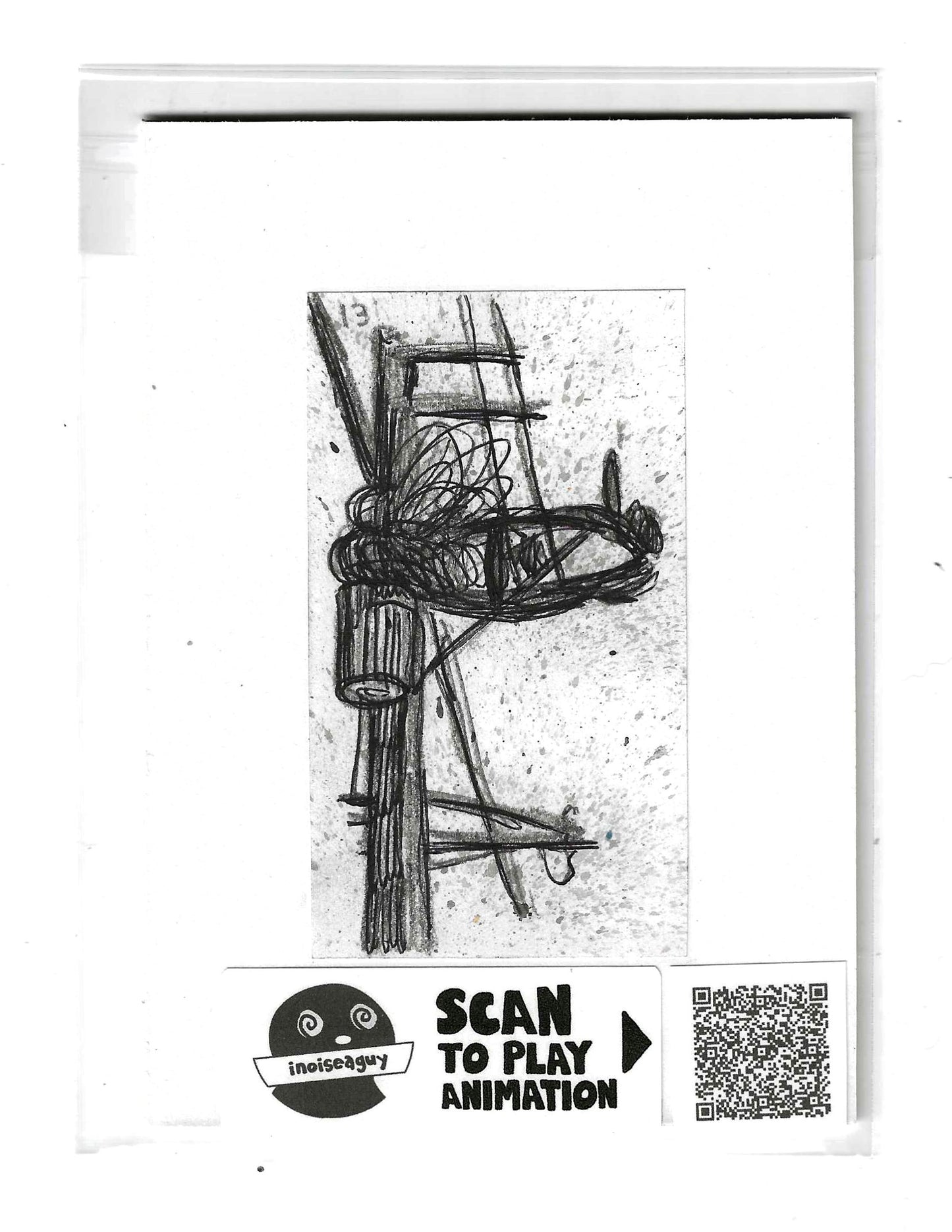 Tokyo Electric Wires Animation Cel (#13)