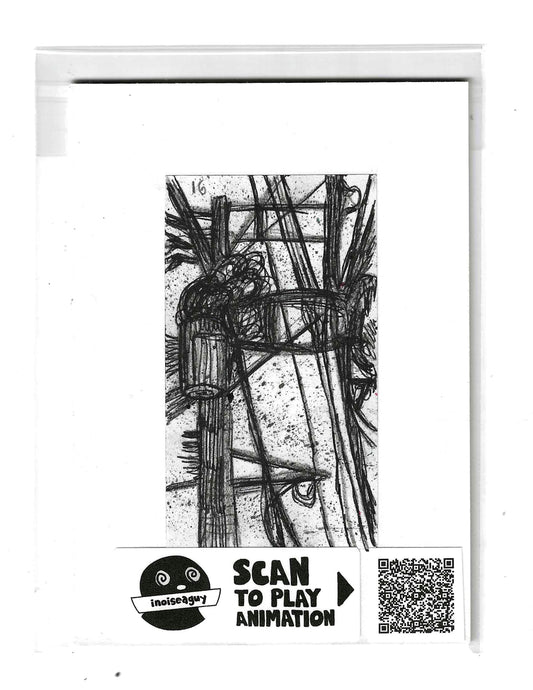 Tokyo Electric Wires Animation Cel (#16)